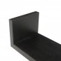 Danya B. XF11039 Rustic Laminated MDF Floating "U" Wall Decor Shelves (Set of...
