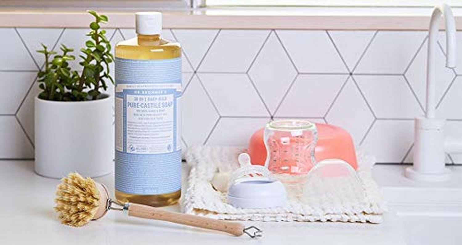 Dr. Bronner's PureCastile Liquid Soap Value Pack Baby Unscented 32oz