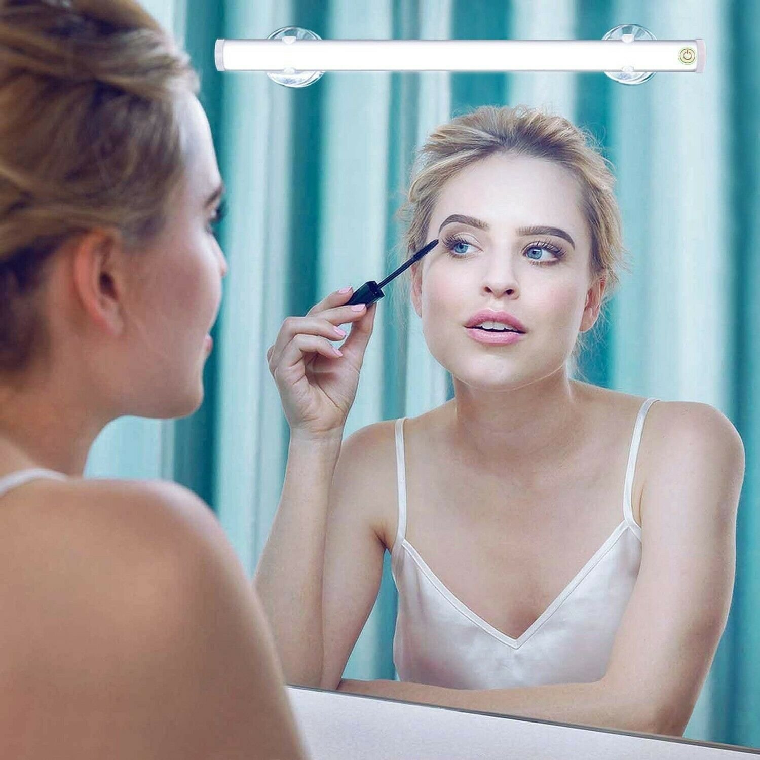LED Mirror Light, Portable Vanity Lights | Simulated Daylight | 4 Brightness ...