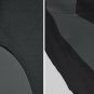 BDK OS-334-CC Charcoal Trim Black Car Seat Covers Full 9pc Set - Sleek & Styl...