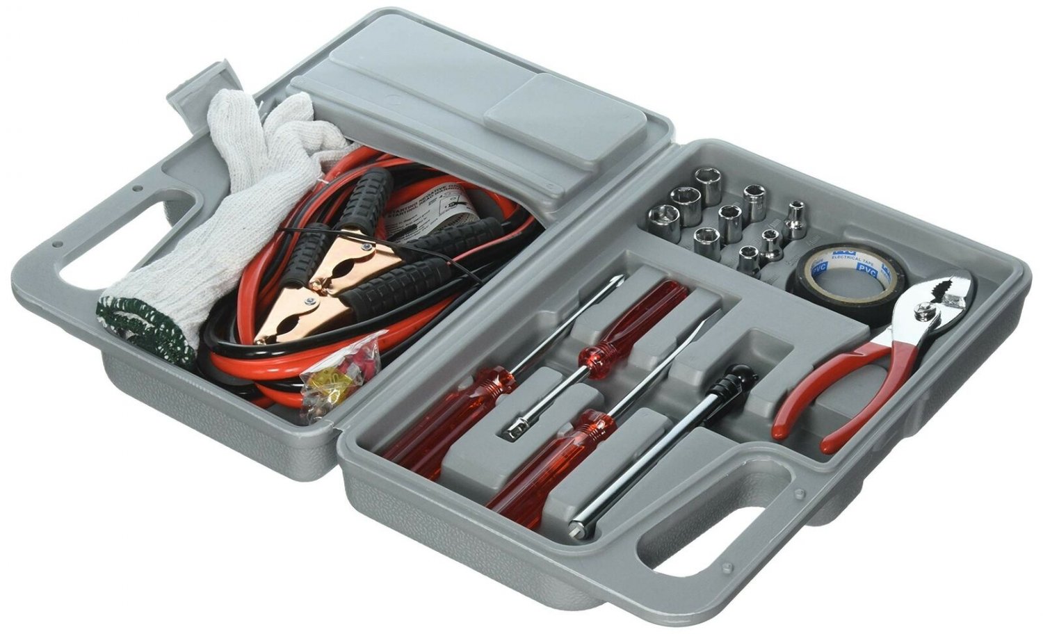 Tank Technology Roadside Emergency Tool and Auto Kit &acirc;�� 30 Piece