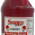Snappy SnoCone Syrup, Cherry, 128 Fl. Oz