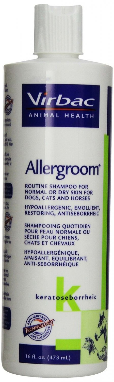 Virbac Allergroom Shampoo 16-Ounce