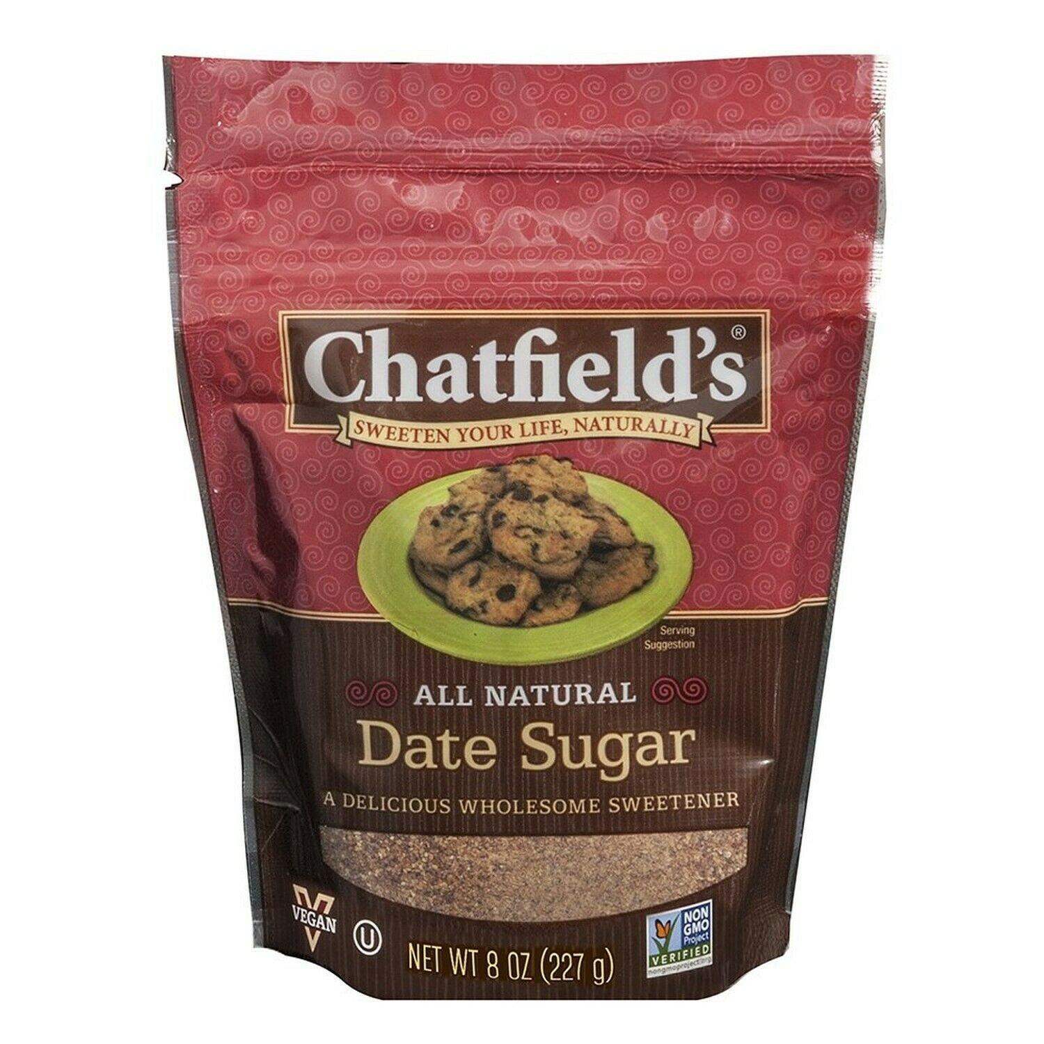 Chatfield's Granulated Date Sugar, 8 Ounce