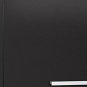 Black Coal Harbor Wall Mounted Hutch Black