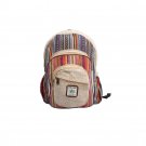 Maha Bodhi All Natural Handmade Large Multi Pocket Hemp Backpack