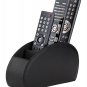 Remote Control Holder by Connected Essentials - Black TV Remote Caddy Organiz...