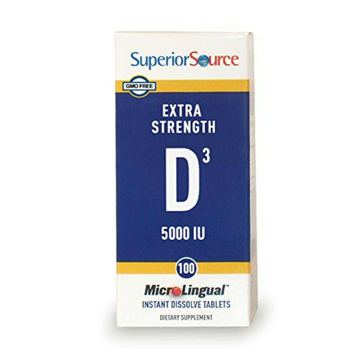 Superior Source Vitamin D3 [5,000] IU Sublingual Tablets - Vitamin D Suppleme...