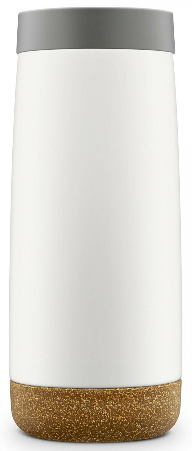 Ello Cole Vacuum-Insulated Stainless Steel Travel Mug Grey