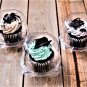 Cupcake Boxes Single Compartment By Green Direct - Stackable Cupcake Carrier ...