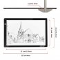 Magnetic A4 LED Artcraft Tracing Light Pad Light Box AGPtEK Stepless brightne...