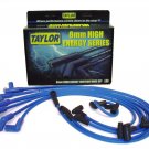 Taylor Cable 64628 Blue 8mm High Energy Spark Plug Custom Wire Set