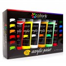 Colore Acrylic Paint Studio Set – Professional Grade Painting Kit for Paintin...
