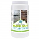 Wash Safe Industries CEDAR WASH Eco-Safe and Organic Wood Cleaner, 3 lb Conta...