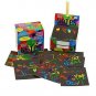 Scratch Off Mini Notes + 2 Stylus Pens Kit: 150 Sheets of Rainbow Holographic...