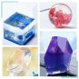 6 Pack Resin Molds LET'S RESIN Large Clear DIY Silicone Molds for Resin, Soap...
