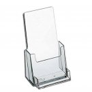 SourceOne 4" Wide Tri-Fold Brochure and Business Card Holder for 4" Wide Tri-...