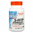 Doctor's Best 5-HTP Enhanced with Vitamins B6 and C, Non-GMO, Vegan, Gluten F...