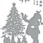 Spellbinders Shapeabilities Deck The Halls by Sharyn Sowell Etched/Wafer Thin...
