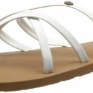 Volcom New School Womens Dress Sandal 8 White