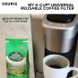 Keurig My K-Cup Universal Reusable Ground Coffee Filter, Pack of 2, Compatibl...