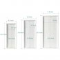 Sweese 706.101 Porcelain White Platters, Rectangular Serving trays for partie...