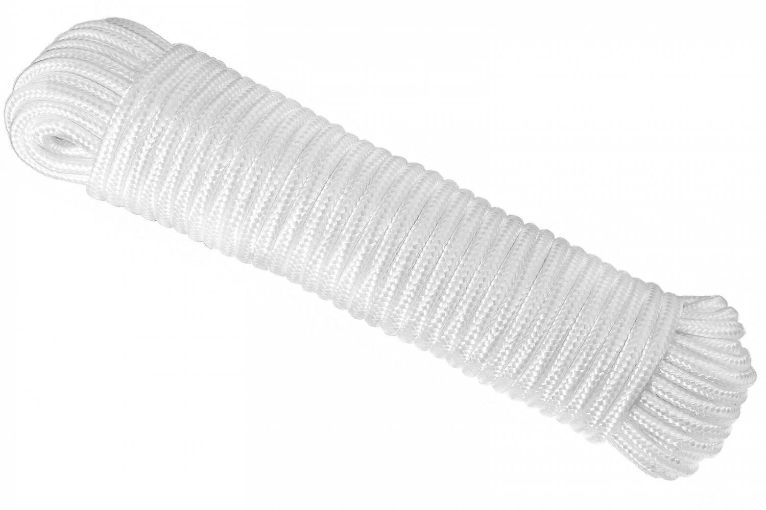 RAM-PRO 80 ft. Diamond Braid Polypropylene All Purpose Flagline Rope, High St...