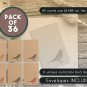 36 Pack All Occasions Assorted Blank Note Cards Greeting Cards Bulk Box Set -...