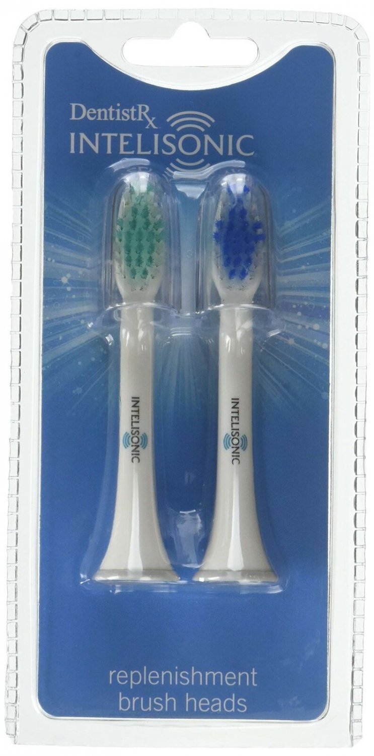 DentistRx Intelisonic Brush Heads Refill 2 each