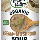Health Valley Organic Soup, Cream of Mushroom, 14.5 Ounce (Pack of 12)