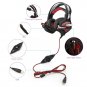 Mengshen USB Gaming Headset - with 7.1 Surround Stereo Sound, Microphone, Vib...