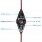 Mengshen USB Gaming Headset - with 7.1 Surround Stereo Sound, Microphone, Vib...