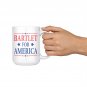Bartlet for America West Wing Inspired Campaign Mug - 15oz Deluxe Double-Side...