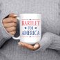 Bartlet for America West Wing Inspired Campaign Mug - 15oz Deluxe Double-Side...