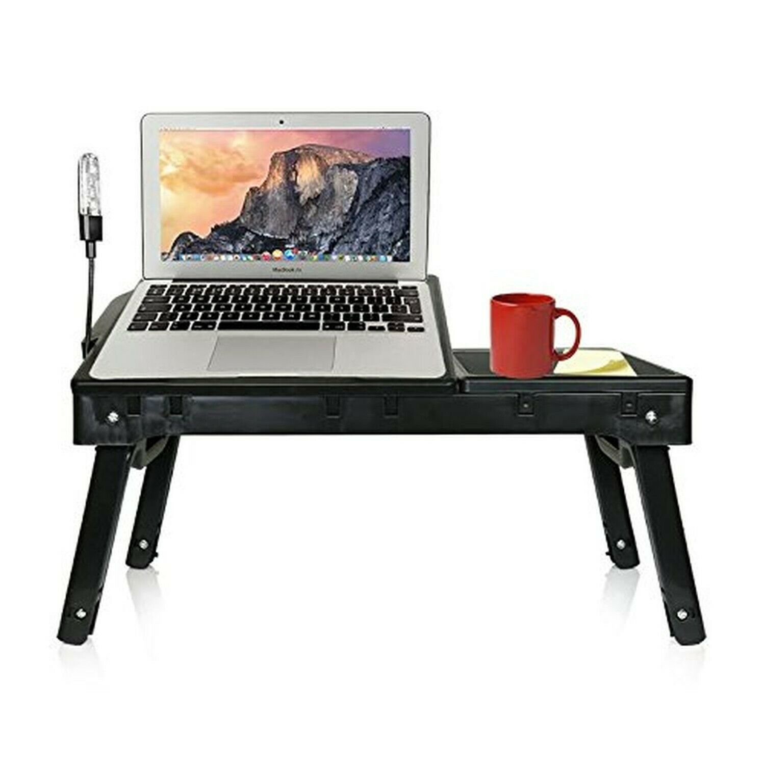 DG Sports Multi-Functional Laptop Table Stand with Internal Cooling Fan and B...