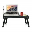 DG Sports Multi-Functional Laptop Table Stand with Internal Cooling Fan and B...