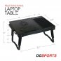 DG Sports Multi-Functional Laptop Table Stand with Internal Cooling Fan and B...