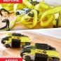 Wrap It Super-Stretch Storage Straps (12" 8 Pack) - Elastic Hook & Loop Cinch...