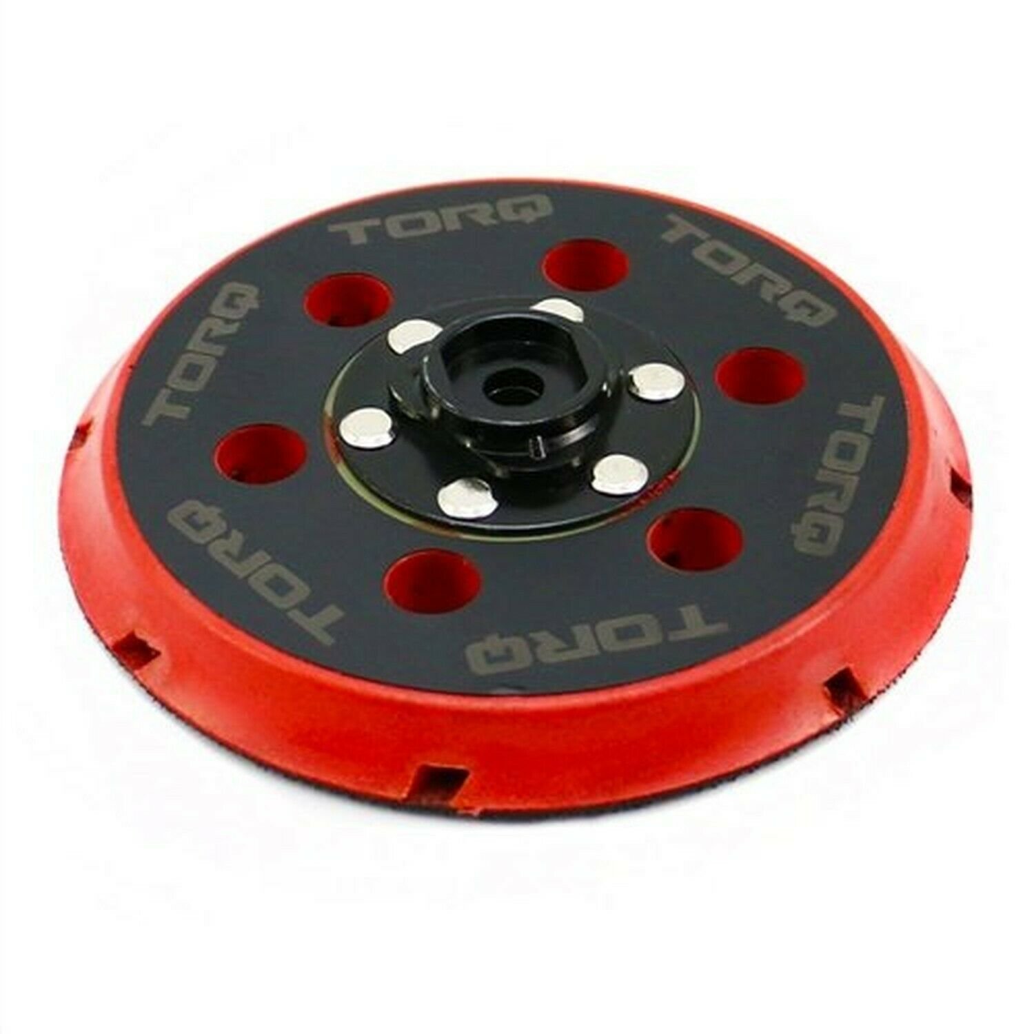 Torq TORQ200 Red TORQ22D Backing Plate (5 inch) 5 Inch