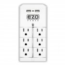 [UL Certified] EZOPower Rotating Wall Tap Mount Power Strip with 6 Pivot Outl...