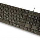 USB Keyboard with Russian English (Cyrillic) Letters/Characters- Full Size Sl...