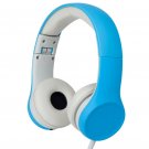 Snug Play+ Kids Headphones Volume Limiting and Audio Sharing Port (Blue) Blue