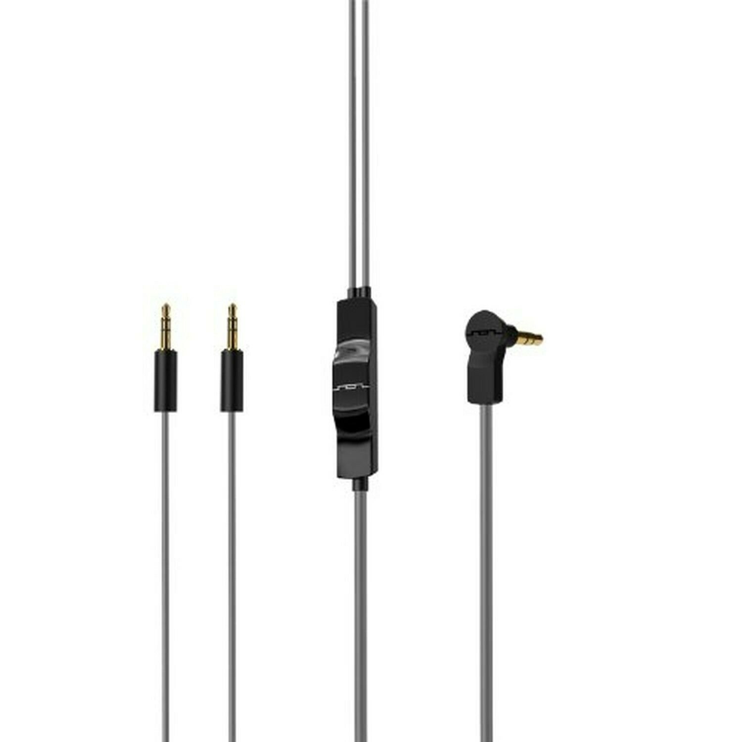 SOL REPUBLIC 1307-34 Tracks ClearTalk Cable - Grey Standard Packaging