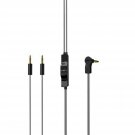 SOL REPUBLIC 1307-34 Tracks ClearTalk Cable - Grey Standard Packaging