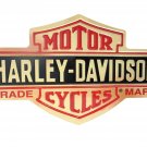 Harley-Davidson Distressed Long Bar & Shield Tin Sign 15.5 x 9.5 Inch 2010131