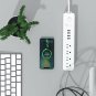 ON Smart USB Surge Protector Power Strip-4 Multi Outlets with 4 USB Charging ...