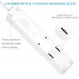 ON Smart USB Surge Protector Power Strip-4 Multi Outlets with 4 USB Charging ...