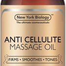 New York Biology Anti Cellulite Treatment Massage Oil - All Natural Ingredien...