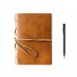 Troex Leather Journal - Eco-friendly Light Brown Bound Writing Notebook with ...