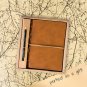 Troex Leather Journal - Eco-friendly Light Brown Bound Writing Notebook with ...
